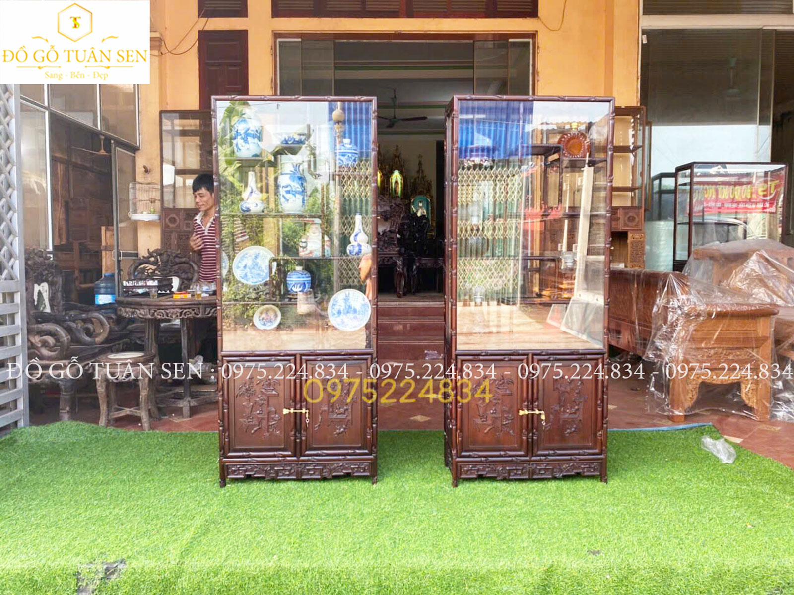 giới thiệu Tủ bày đồ , trưng bày đồ cổ